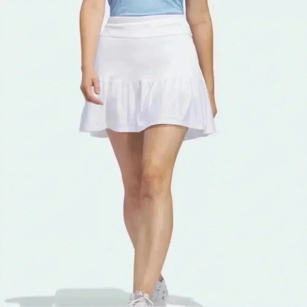 Adidas Women's Ultimate365 Frill Skort Large 12-14 White